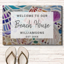 Willkommen in unserem Beach House Muscheln Custom