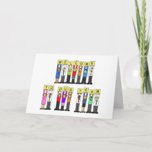 Willkommen in unserem Team Karte