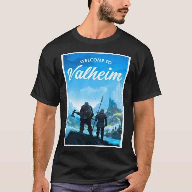 Willkommen in Valheim T-Shirt (Vorderseite)