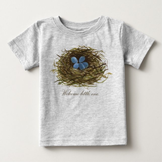 Willkommen Kleines Baby T-shirt (Vorderseite)