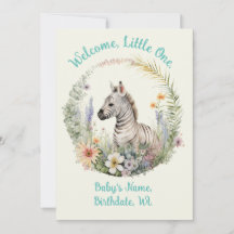 Willkommen, kleines Wesen Geburtsanzeige/Baby-Part
