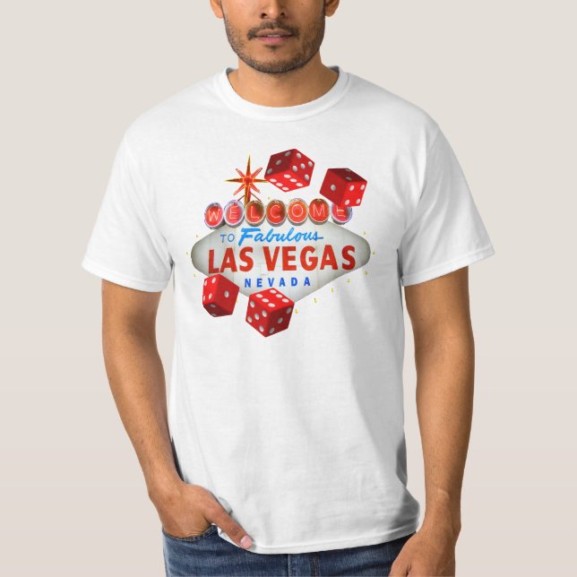 Willkommen Mist-tireur-Shirt Las Vegas zum T-Shirt (Vorderseite)