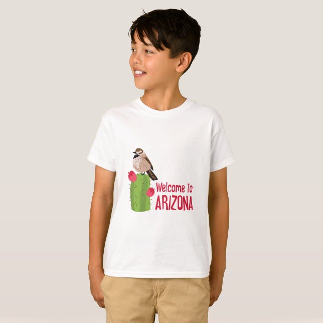Willkommen nach Arizona T-Shirt (Vorne ganz)
