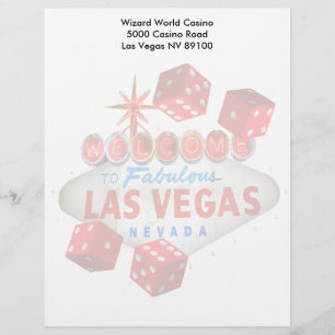 Willkommen nach fabelhaftes Las Vegas + Briefbogen