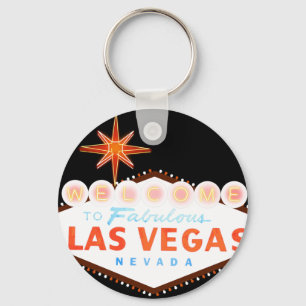 Willkommen nach fabelhaftes Las Vegas Schlüsselanhänger