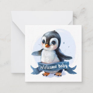 Willkommen Neue Baby-Card Mitteilungskarte