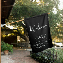 Willkommen Open Hours Logo Klein