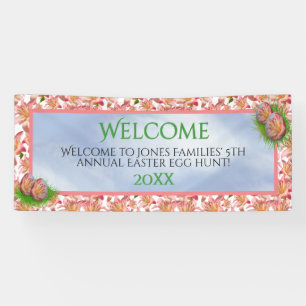 Willkommen - Pink Lilies - Ei Hunt - Ihr Text Banner