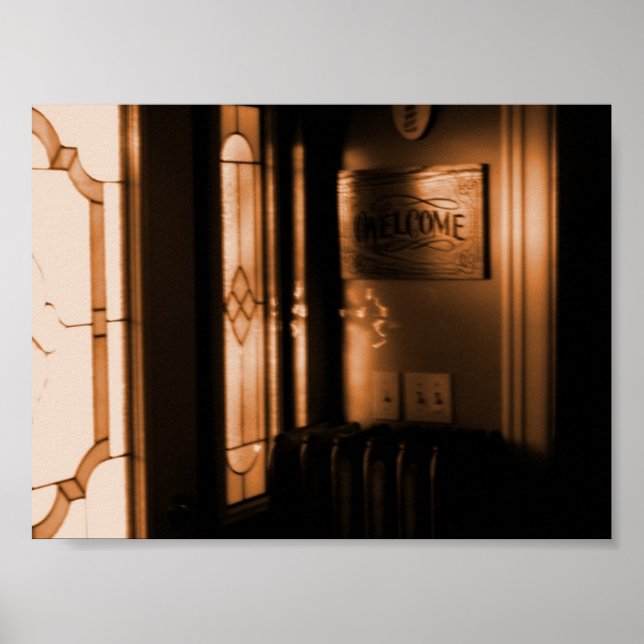 Willkommen Poster (Vorne)