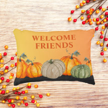 Willkommen Pumpkins Herbstfarben