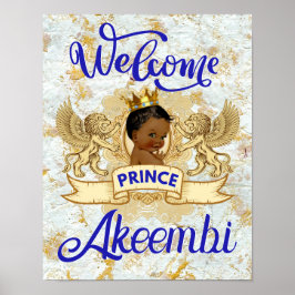 Willkommen Royal African Prince Poster