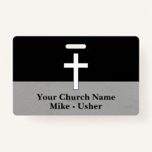 Willkommen Schwarz-weißer Christlicher Kirchenusch