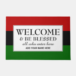 WILLKOMMEN SEIN PAN African Fußmatte