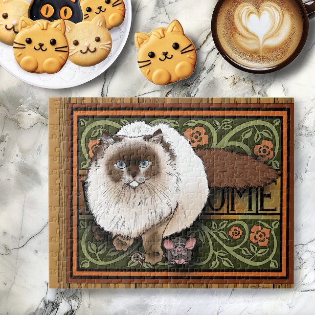 Willkommen Siamese Cat Mouse Puzzle (Von Creator hochgeladen)
