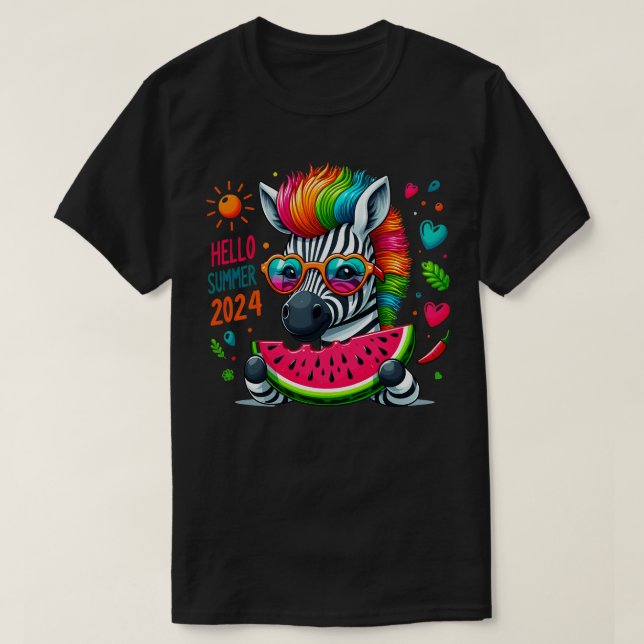 Willkommen Sommer 1 T-Shirt (Design vorne)