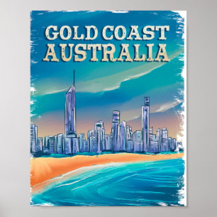Willkommen Sommer - Strand Outfits - Goldküste Aus Poster