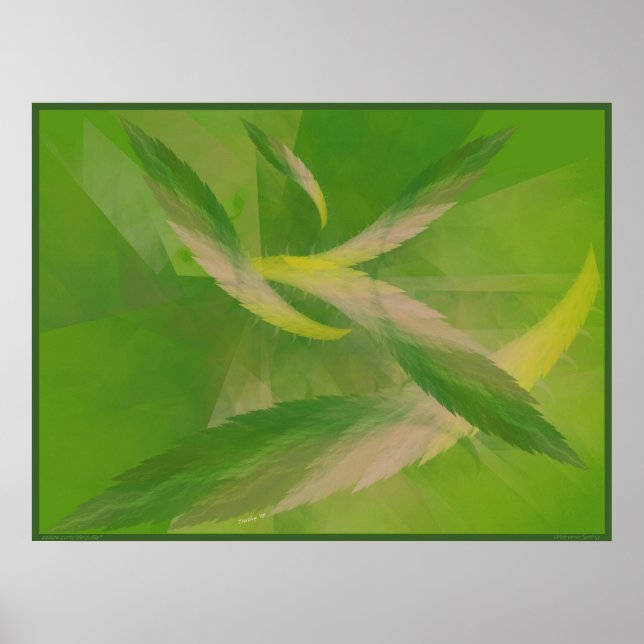 WILLKOMMEN SPRING POSTER (Vorne)