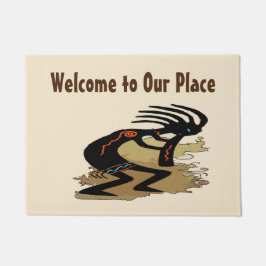 Willkommen, Text bearbeiten, Cocopelli Fußmatte