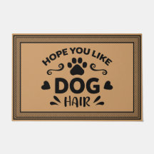 Willkommen Tür Mat Hoffnung Sie mögen Hunde Kokosn