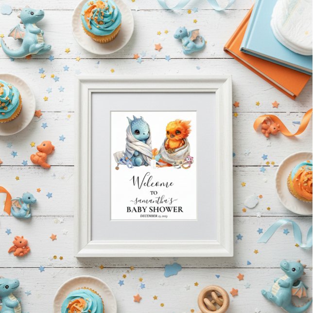 Willkommen Twins Phoenix Dragon Fantasy Poster (Von Creator hochgeladen)