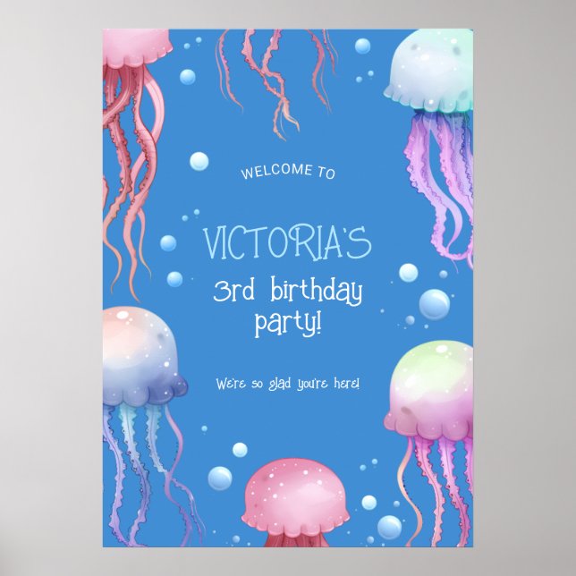Willkommen unter der "Sea Birthday Party" Poster (Vorne)