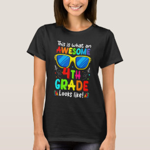 Willkommen Vierte Klasse Süß Großartig 4. Klasse A T-Shirt