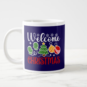 Willkommen Weihnachten-63758 Jumbo-Tasse