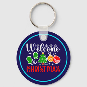 Willkommen Weihnachten-63758 Schlüsselanhänger
