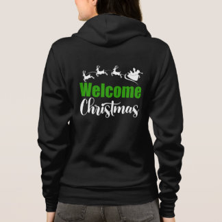 Willkommen Weihnachten-85101 Hoodie