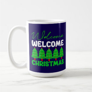 Willkommen Weihnachten-85600 Kaffeetasse