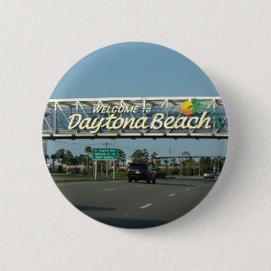Willkommen zu Daytona Beach Button
