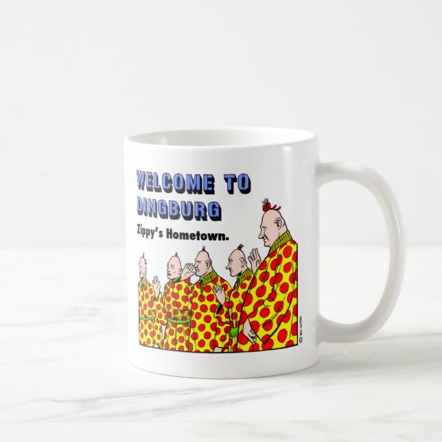 Willkommen zu Dingburg #1 Tasse (Rechts)