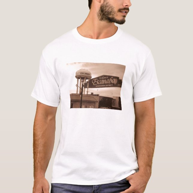 Willkommen zu Escanaba T-Shirt (Vorderseite)