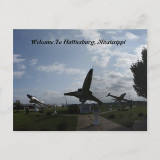 Willkommen zu Hattiesburg, Mississippi Postkarte