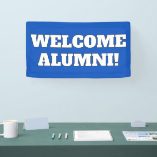 Willkommen zu Hause Alumni-Banner Banner