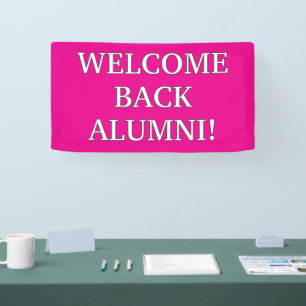 Willkommen zu Hause Alumni-Banner Banner