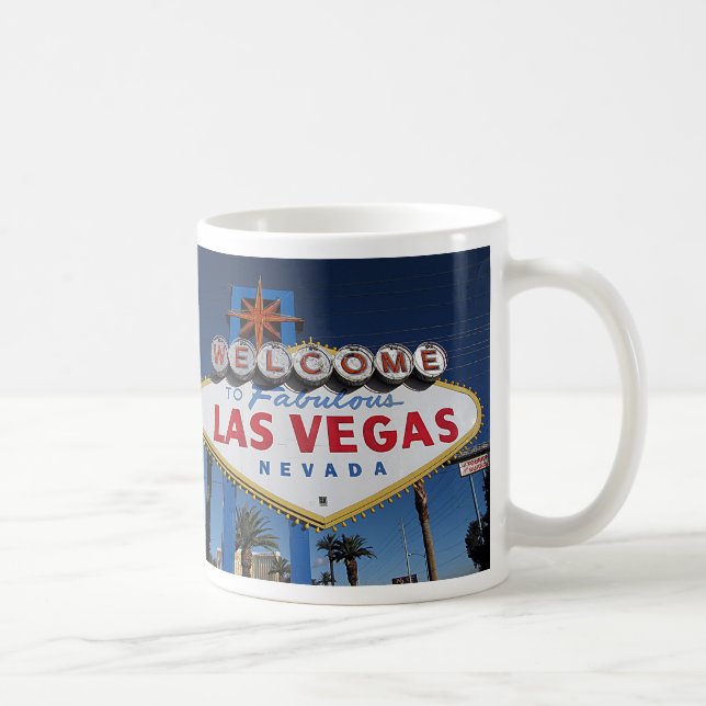 Willkommen zu Las- Vegas/Antriebs-sorgfältig Tasse (Rechts)