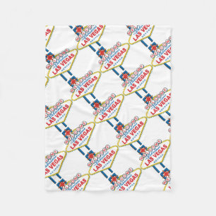 Willkommen-zu-Las-Vegas Fleecedecke