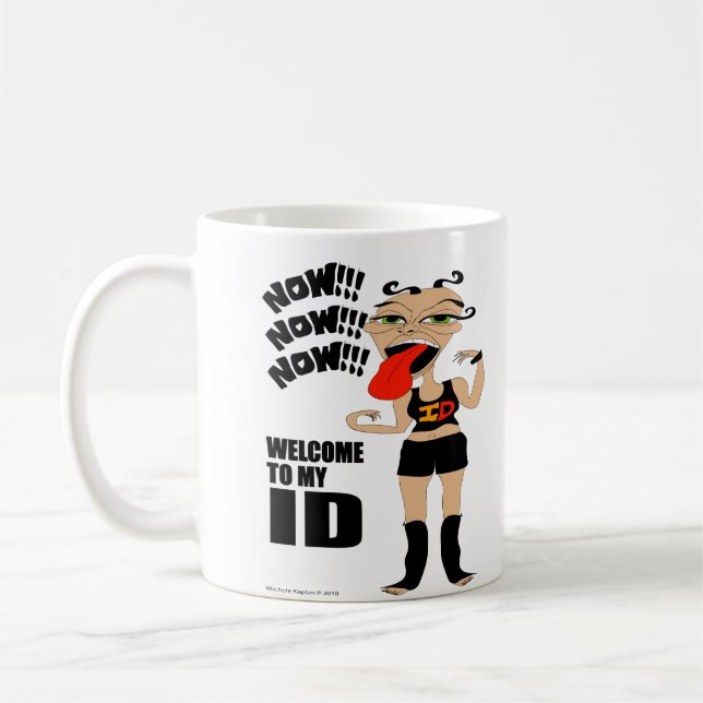 Willkommen zu meiner Identifikation Kaffeetasse (Links)