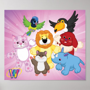 Willkommen zu Webkinz! Poster