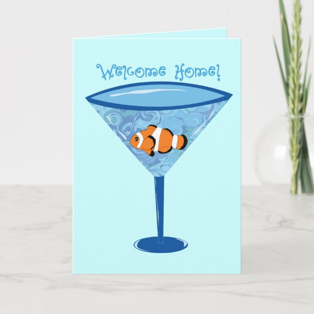 Willkommen Zuhause! Karte (Vorderseite)