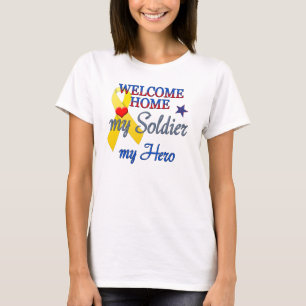 Willkommen Zuhause Mein Soldat, mein Held T-Shirt