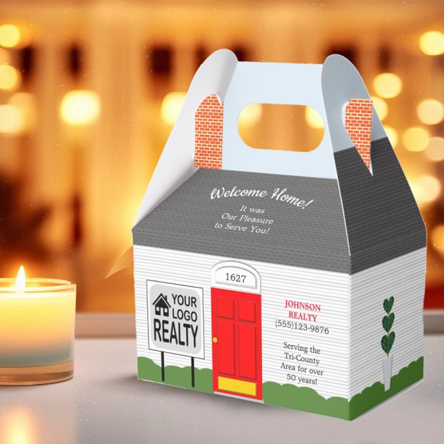 Willkommen Zuhause Realtor Red Door Neue Zuhause G Geschenkschachtel (Von Creator hochgeladen)