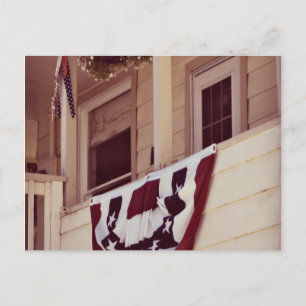 Willkommen Zuhause und vielen Dank - Patriotic Fro Postkarte