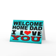 Willkommen Zuhause Vater I Liebe You