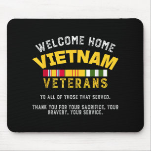Willkommen Zuhause Vietnam Veterans - Old Man Viet Mousepad
