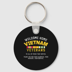 Willkommen Zuhause Vietnam Veterans - Old Man Viet Schlüsselanhänger
