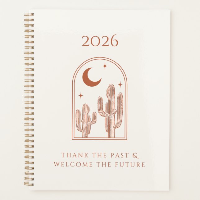 Willkommen Zukunft - 2026 Western Planner Planer (Vorderseite)