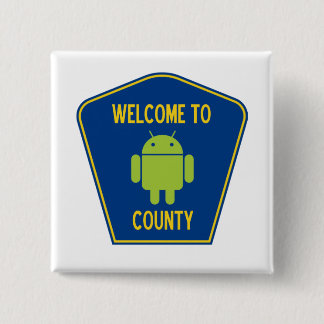 Willkommen zum androiden Landkreis (Wanze Droid Button