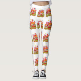 Willkommen zum Landkreis angemessen - Karneval Leggings